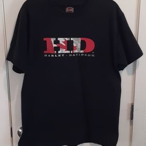 Harley Davidson Canada t-shirt
